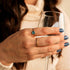 Swiss Blue Topaz December Birthstone Ring